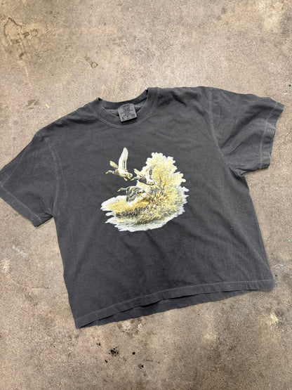 Duck woman's cropped Tshirt