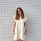 Ivory and pearl dress