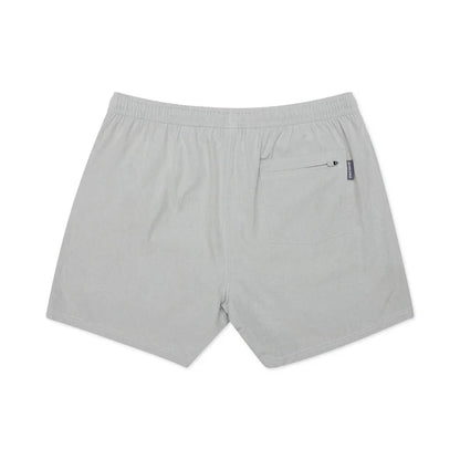 Burlebo Light Grey Athletic Short with Aztec Liner
