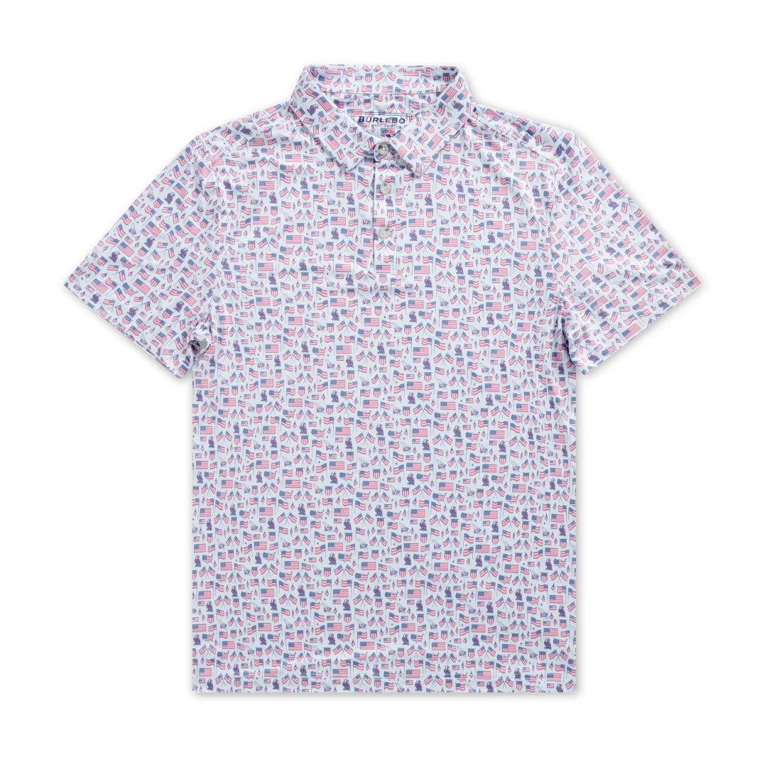 Burlebo Performance Polo - Old Glory