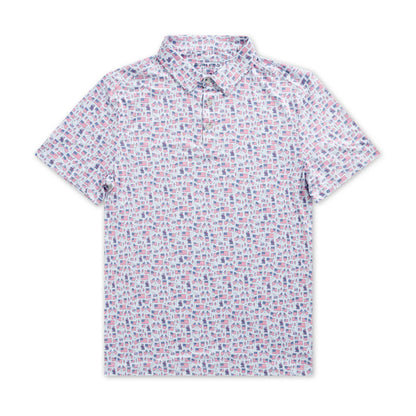 Burlebo Performance Polo - Old Glory