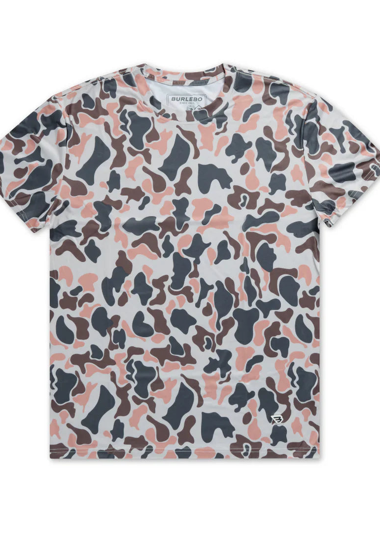 Burlebo Go To Tee - Vintage Camo