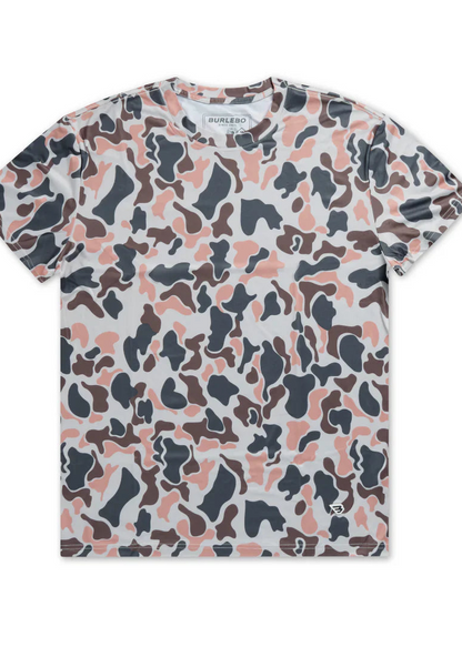 Burlebo Go To Tee - Vintage Camo