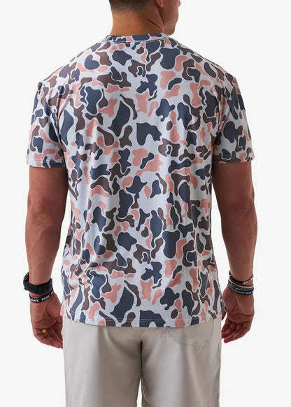 Burlebo Go To Tee - Vintage Camo