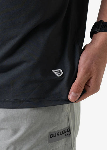 Burlebo Go To Tee - Gun Metal Grey