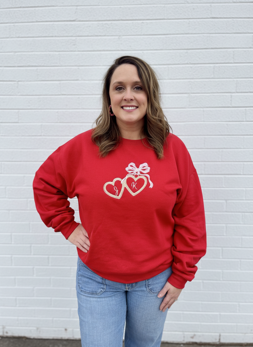 Love Locket Personalized Sweatshirt