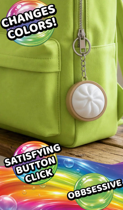 The Shimmer Shack Fun Doh Light Up Dumpling Keychain