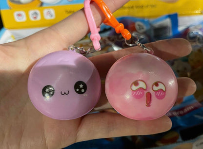 The Shimmer Shack Mystery Mini Spongy Dumpling Keychain