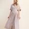 Button up Midi Dress