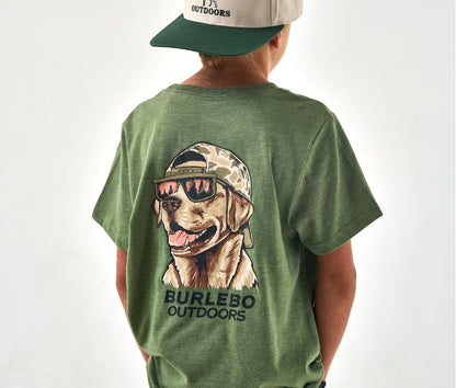 Burlebo Mallard Camo Dog Tee