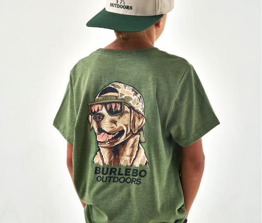 Burlebo Mallard Camo Dog Tee