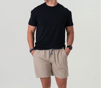 Burlebo Khaki Athletic Shots 7”