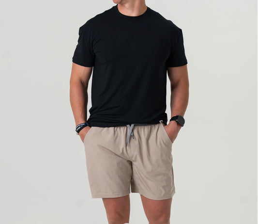 Burlebo Khaki Athletic Shots 7”