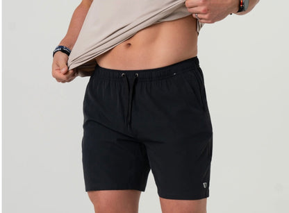Burlebo Black Athletic Shorts