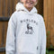 Burlebo Youth Fleece Hoodie White Tail Deer