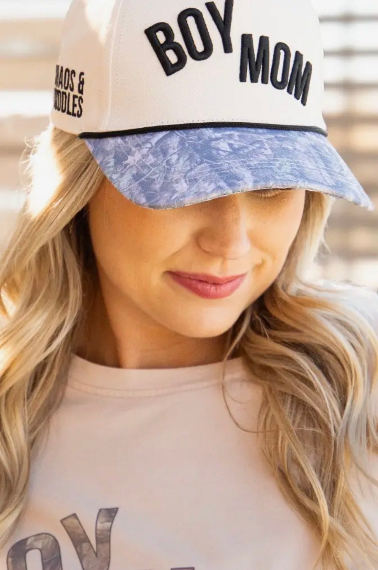 The Shimmer Shack Boy Mom Hat