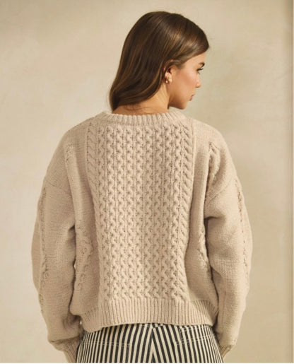 Classic Knit Pattern Sweater