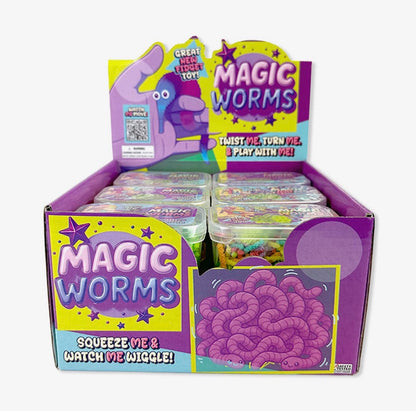 The Shimmer Shack Magic Worms Squishy
