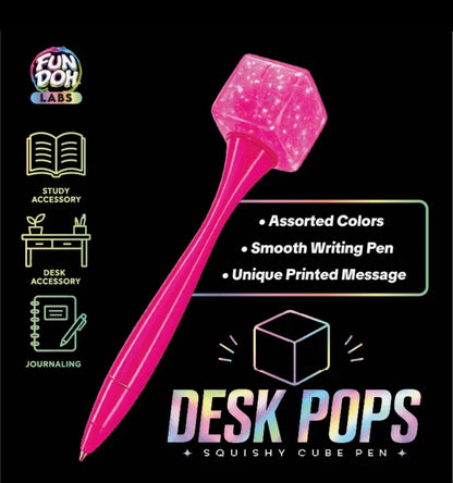 The Shimmer Shack Fun Doh Cube Desk Pop Pen