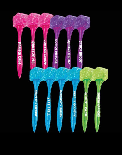 The Shimmer Shack Fun Doh Cube Desk Pop Pen