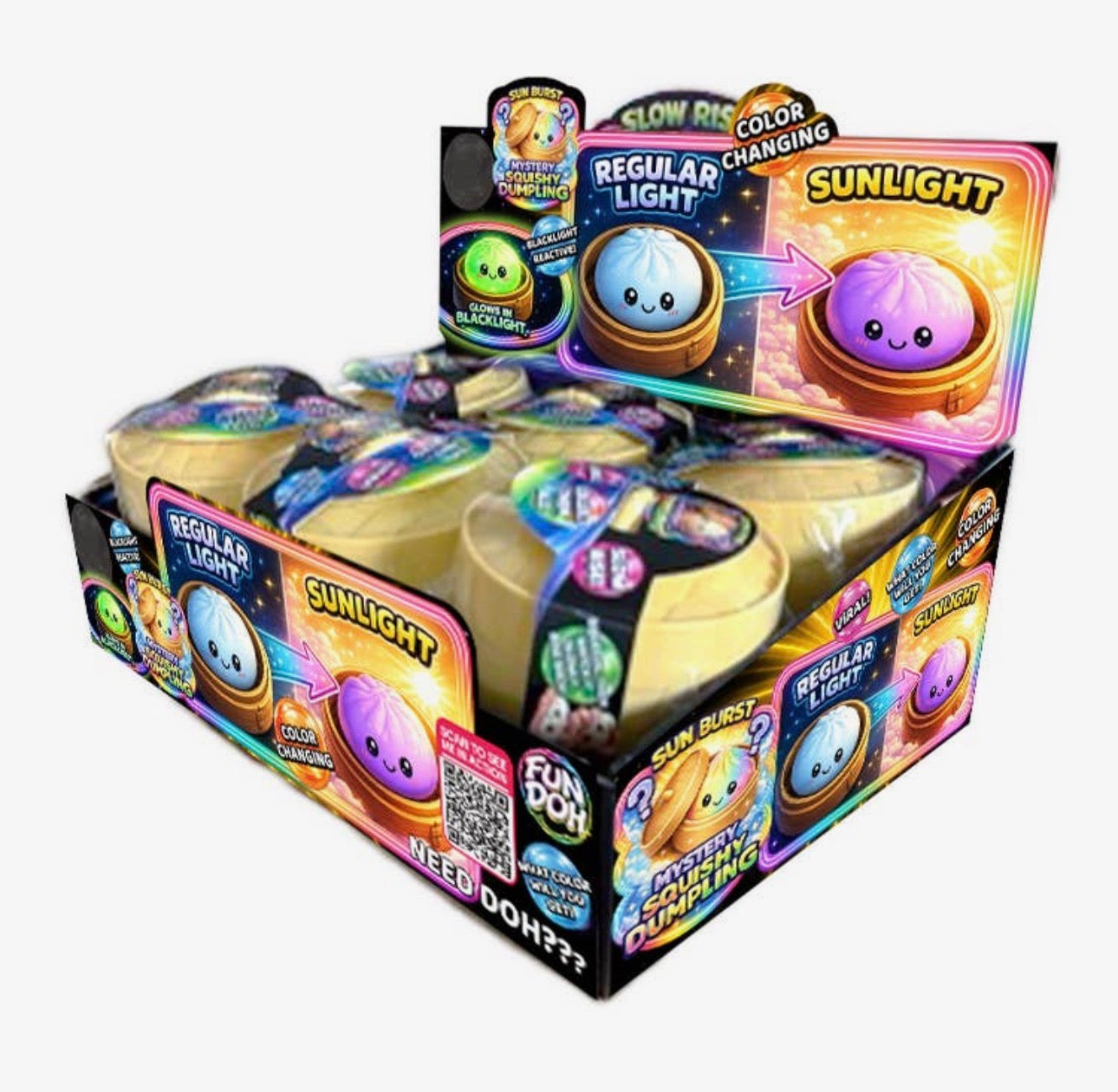 The Shimmer Shack Fun Doh Color Changing Dumpling