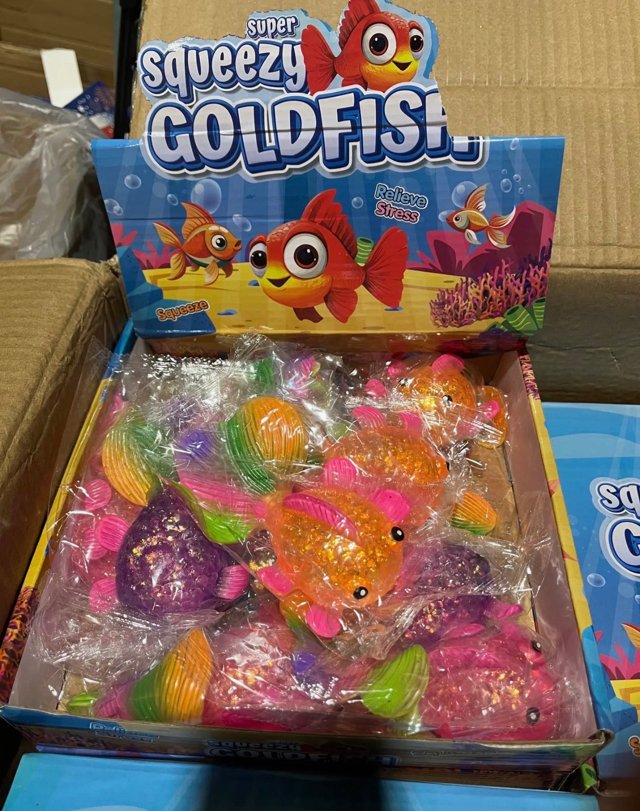 The Shimmer Shack Goldfish Squishy