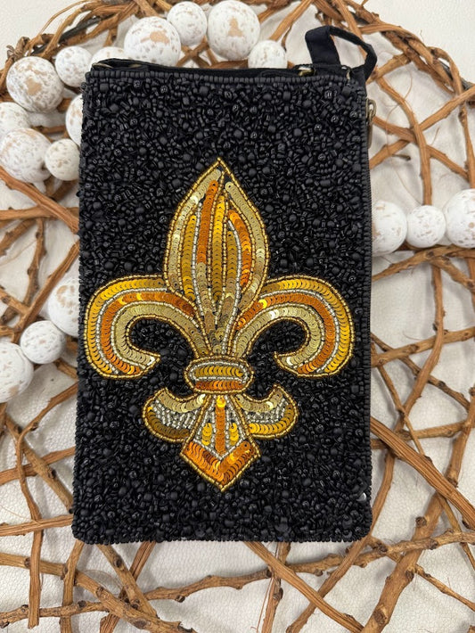 Club Bag Fleur De Lis