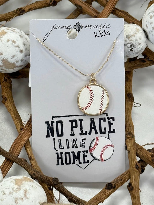 Baseball necklace