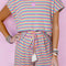 Striped Short Set, medium