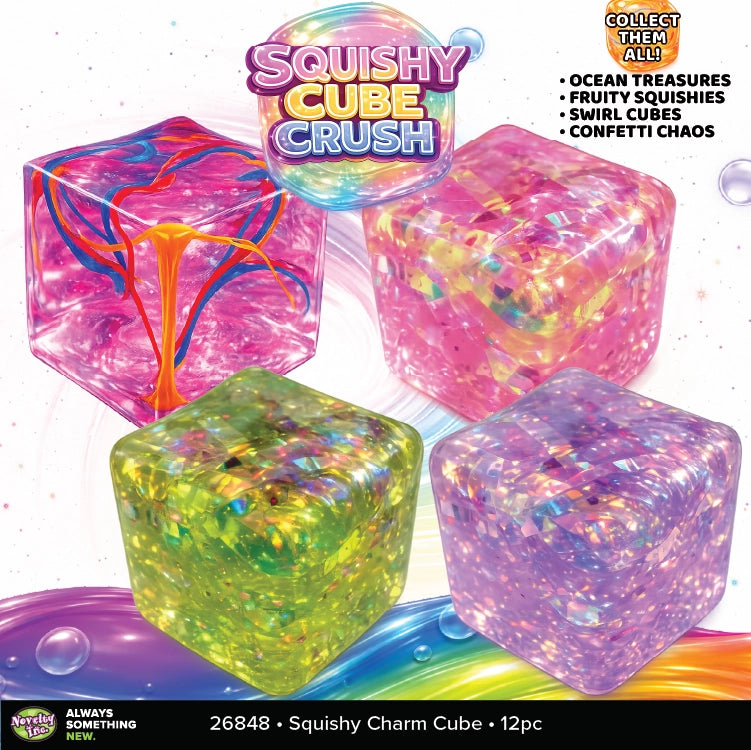 The Shimmer Shack Fun Doh Squishy Charm Cube