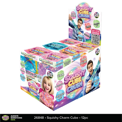 The Shimmer Shack Fun Doh Squishy Charm Cube