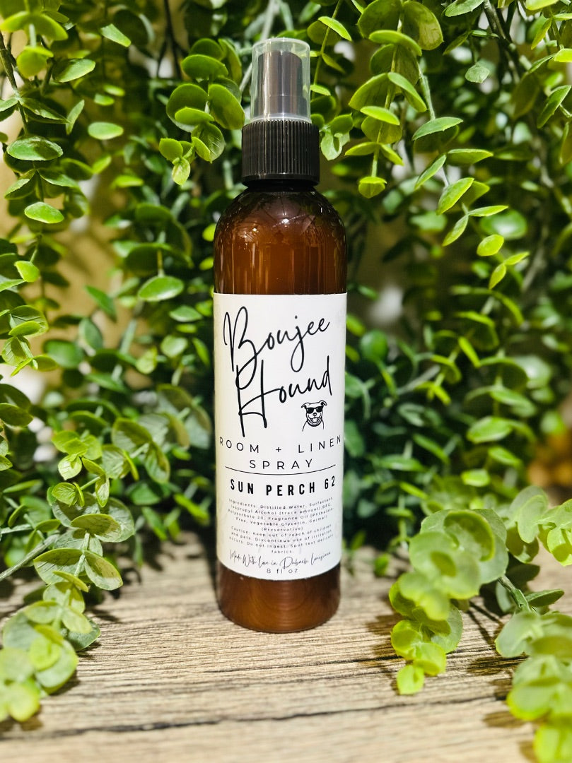 Boujee Hound Room + Linen Spray- Sun Perch 62