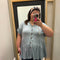 Sage Button Up Babydoll Tunic 2X