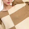 La Miel Checkered Sweater