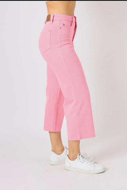 The Shimmer Shack Judy Blue Pink Jeans