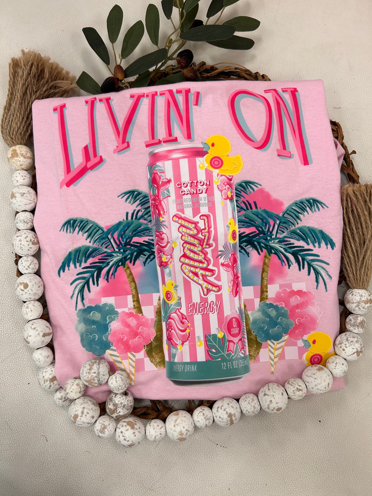 Pink Livin' On Alani T-Shirt