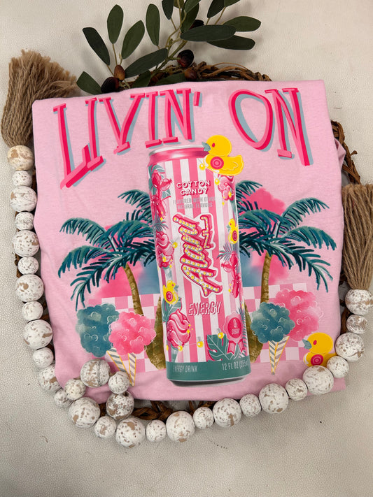 Pink Livin' On Alani T-Shirt