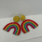 Beaded Rainbow Earrings