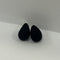 Black Teardrop Earrings