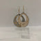 Gold Cowprint Earrings