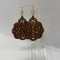 Wooden Design Earrings