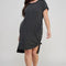 PLUS Ribbed Midi Tee Dress, 2X