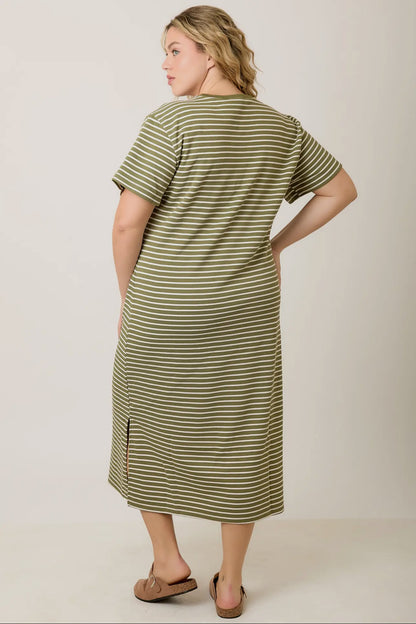 Polagram PLUS Knit Maxi Dress, 2X
