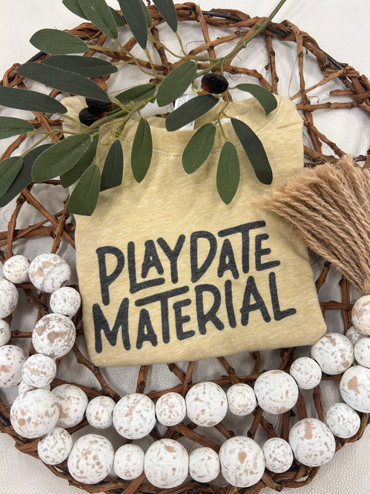 Kids Playdate Material T-Shirt