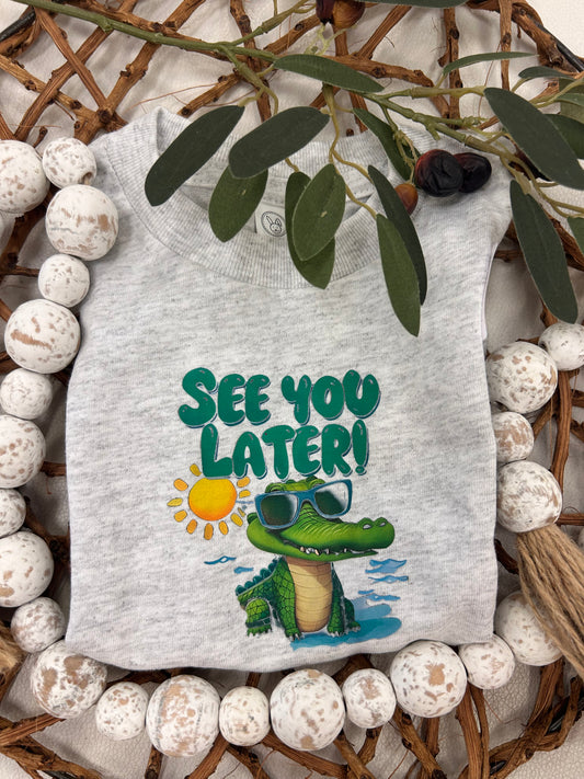 Kids See You Later Alligator T-Shirt