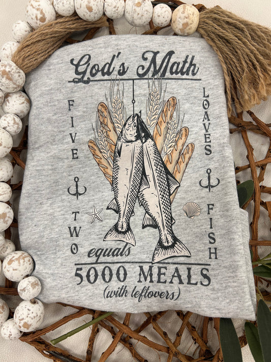 Kids God's Math T-Shirt