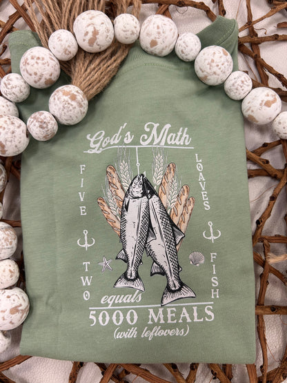 Kids God's Math T-Shirt