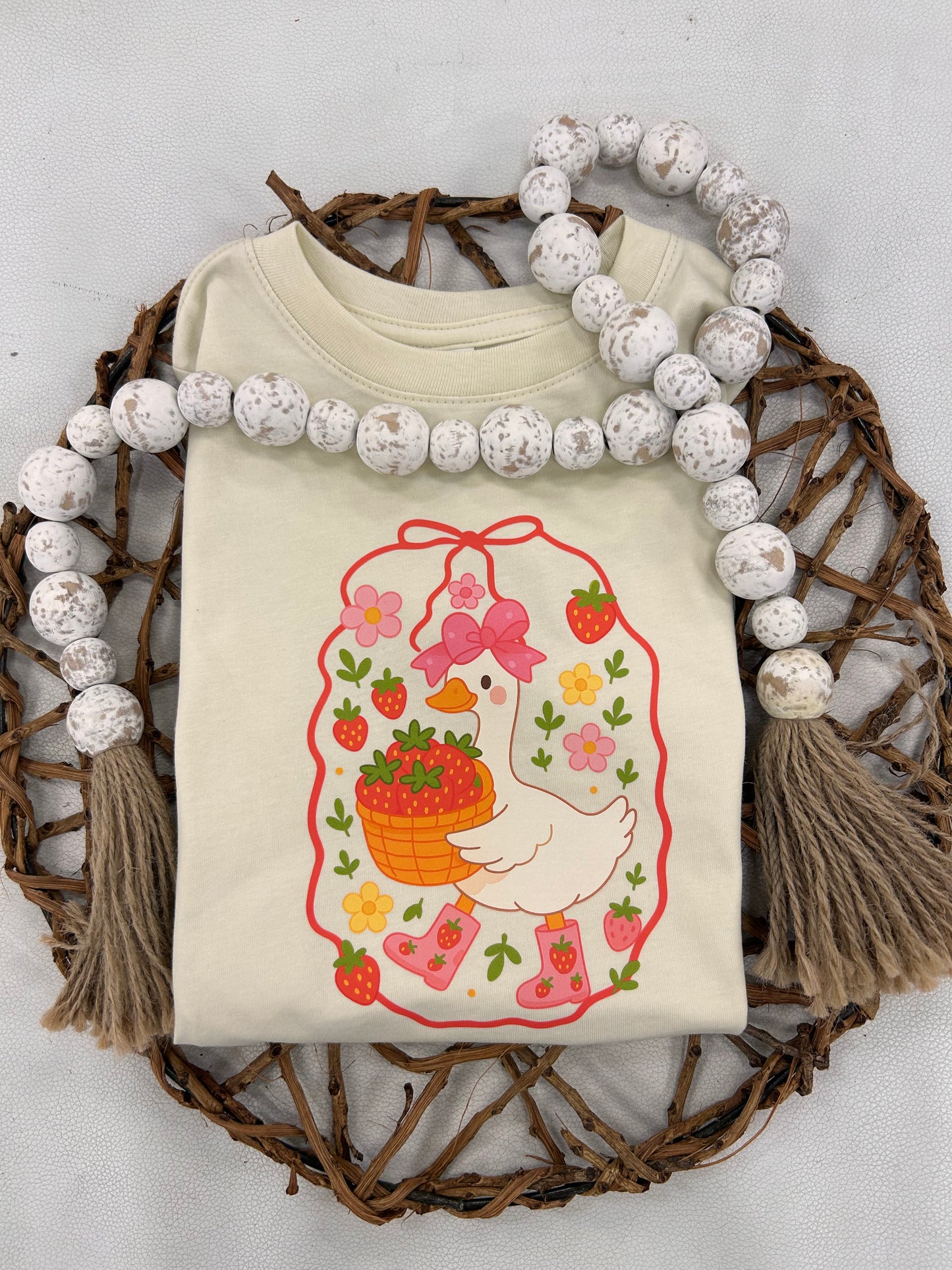 Kids Strawberry Goose T-Shirt