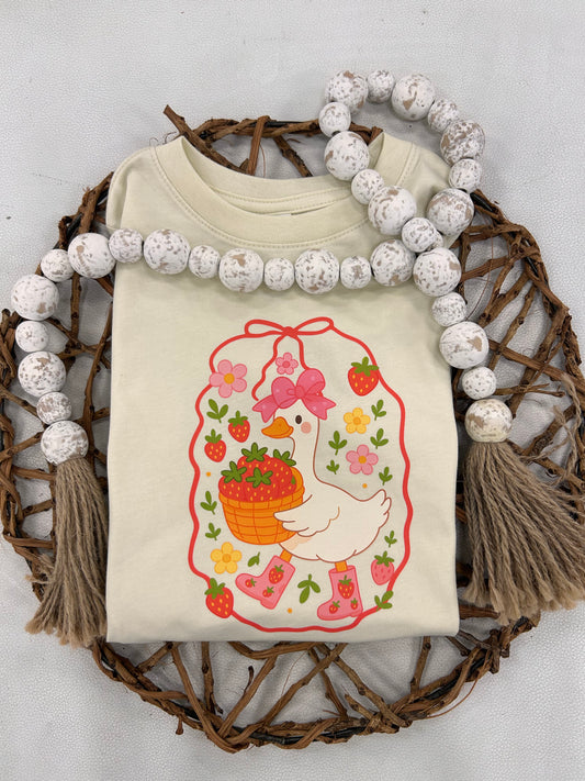 Kids Strawberry Goose T-Shirt