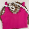 Pink Cropped Workout Tank